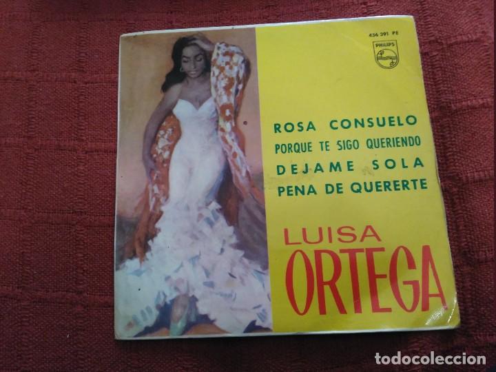 Discos de vinilo: single luisa ortega rosa consuelo - Foto 1