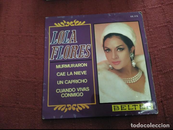 Discos de vinilo: single lola flores murmurando - Foto 1