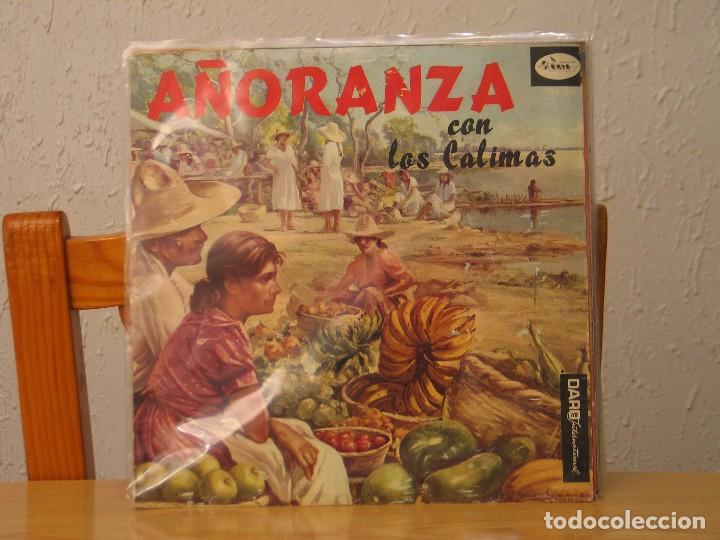 Disques de vinyle: Los Calimas - A&ntilde;oranzas Con Los Calimas - Daro Internacional DI 1101 - Edicion Colombiana