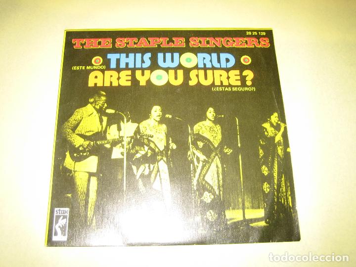 Discos de vinilo: THE STAPLE SINGERS  - PERFECTO ESTADO - - Foto 1