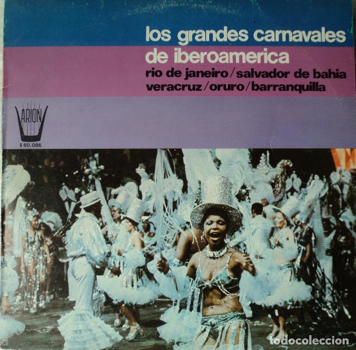 Vinyl records: Los Grandes Carnavales de Iberoam&eacute;rica - Varios paises - Edici&oacute;n de 1978 de Espa&ntilde;a