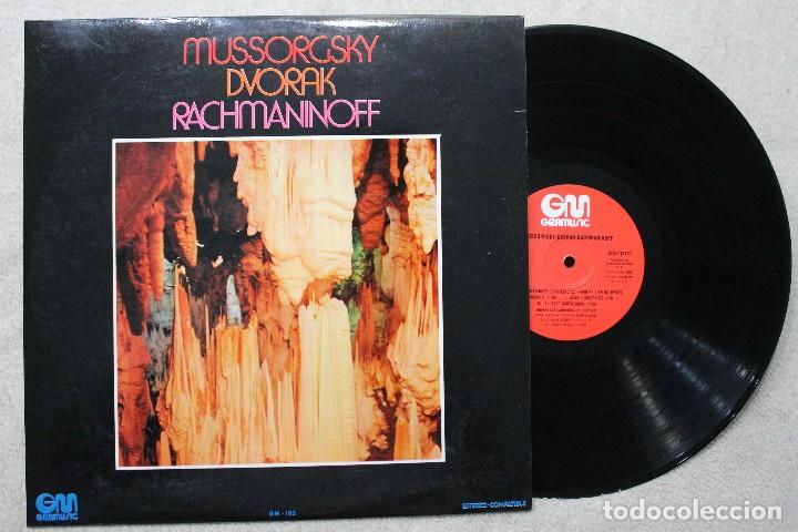 Discos de vinil: MUSSORGSKY - DVORAK - RACHMANINOFF LP VINYL MADE IN SPAIN 1973