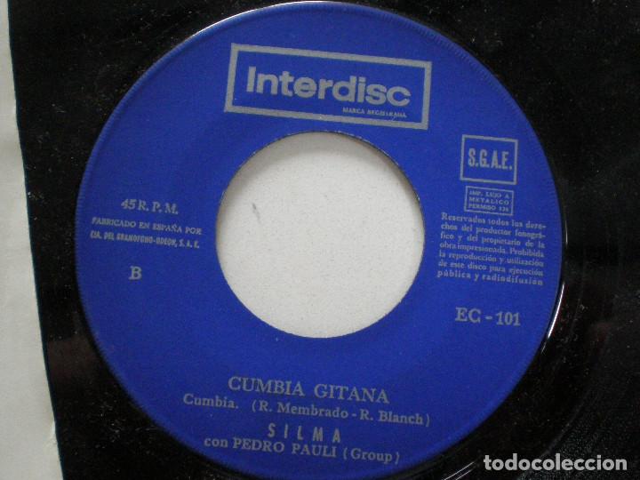Discos de vinilo: SILMA -Cumbia Gitana +1 - SINGLE INTERDISC 1972 - Foto 1