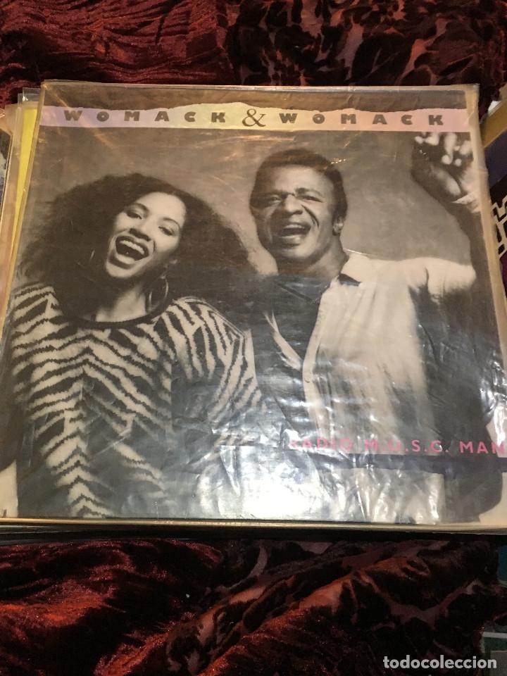 Discos de vinilo: WOMACK & WOMACK,REDIO M.U.S.C.MAN - Foto 1