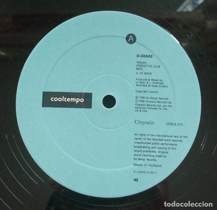 Discos de vinilo: D-SHAKE - YAAAH - TECHNO TRANCE - Foto 3