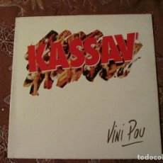 Discos de vinilo: KASSAV-LP DE VINILO - TITULO VINI POU- CON 10 TEMAS- ORIGINAL DEL 87- NUEVO- IMPORTADO. Lote 115430639