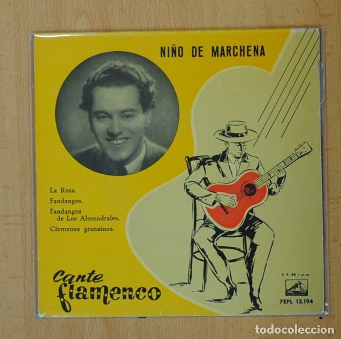 Discos de vinilo: NI&Ntilde;O DE MARCHENA - LA ROSA + 3 -EP - Foto 1