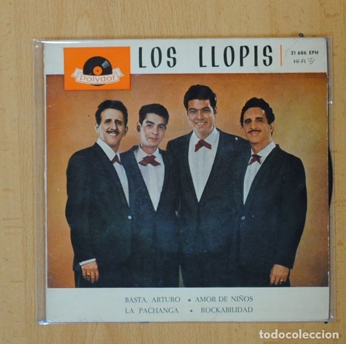 Discos de vinilo: LOS LLOPIS - BASTA, ARTURO + 3 - EP - Foto 1