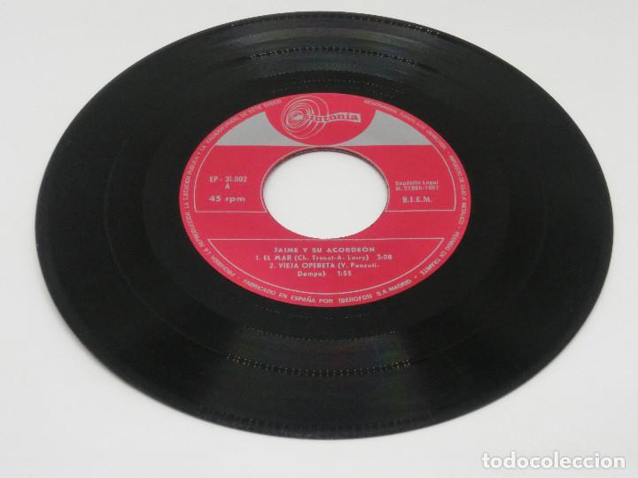Discos de vinilo: SINGLE - JAIME Y SU ACORDEON - TEMAS FRANCESES - Foto 4