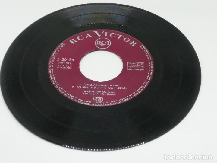 Discos de vinilo: SINGLE - MARIO LANZA - GRANADA - 1962 - Foto 3