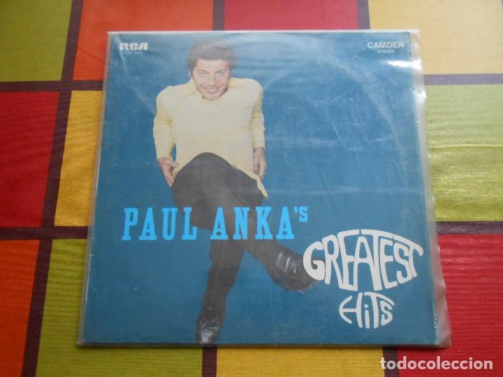 Discos de vinilo: DISCO DE PAUL ANKAS GREATEST HITS. - Foto 1