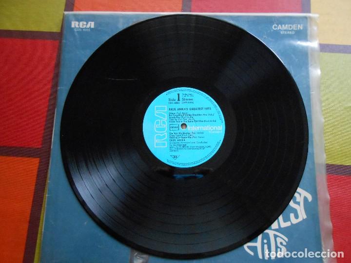 Discos de vinilo: DISCO DE PAUL ANKAS GREATEST HITS. - Foto 3