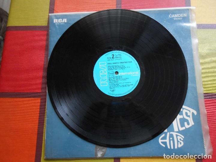 Discos de vinilo: DISCO DE PAUL ANKAS GREATEST HITS. - Foto 6