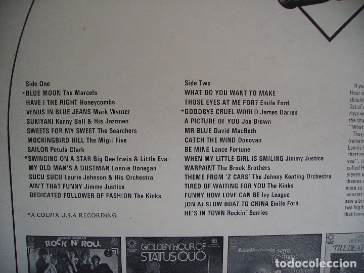 Discos de vinilo: VARIOS   GOLDEN OLDIES - Foto 2