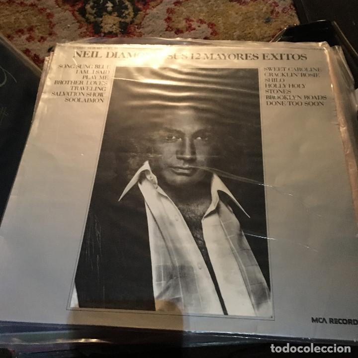 Discos de vinilo: NEIL DIAMOND SUS 12 MAYORES EXITOS - Foto 1