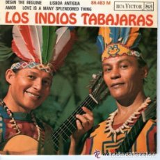 Discos de vinilo: LOS INDIOS TABAJARAS - BEGIN THE BEGUINE - EP RCA FRANCE 1965