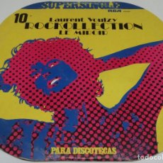 Discos de vinilo: SUPERSINGLE - LAURENT VOULZY - ROCKOLLECTION - LE MIROIR - 1977. Lote 115573199