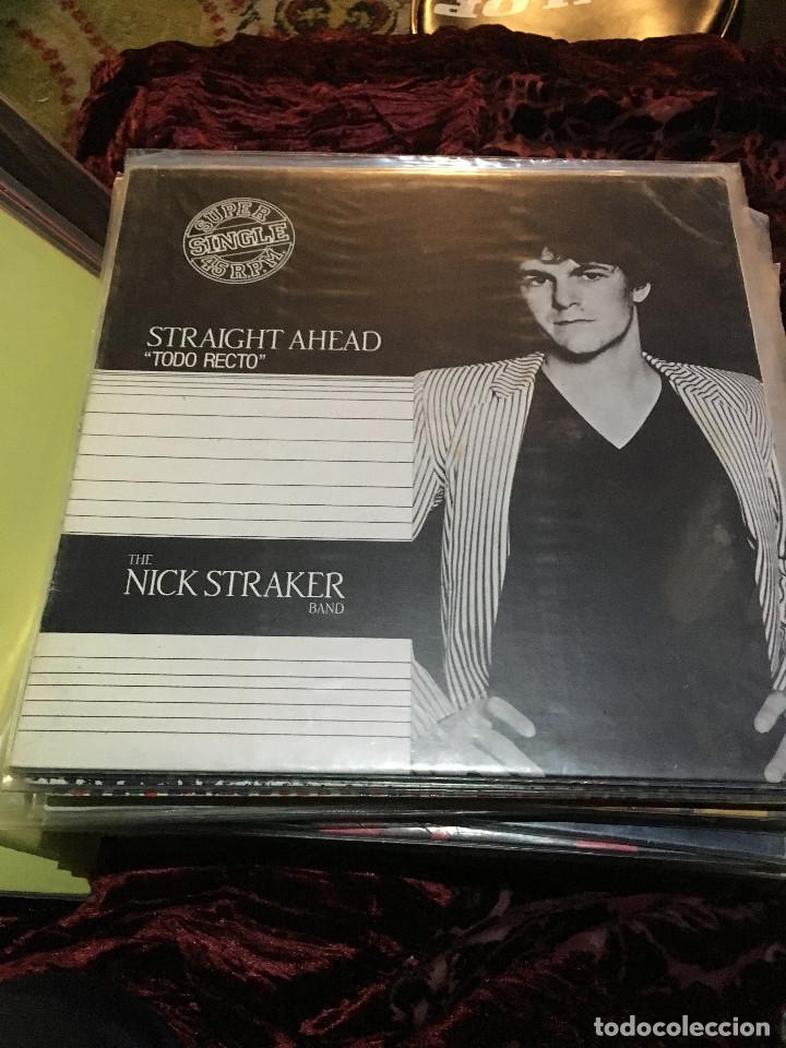 Discos de vinilo: NICK STRACKER BAND STRAIGHT AHEAD MAXI - Foto 1