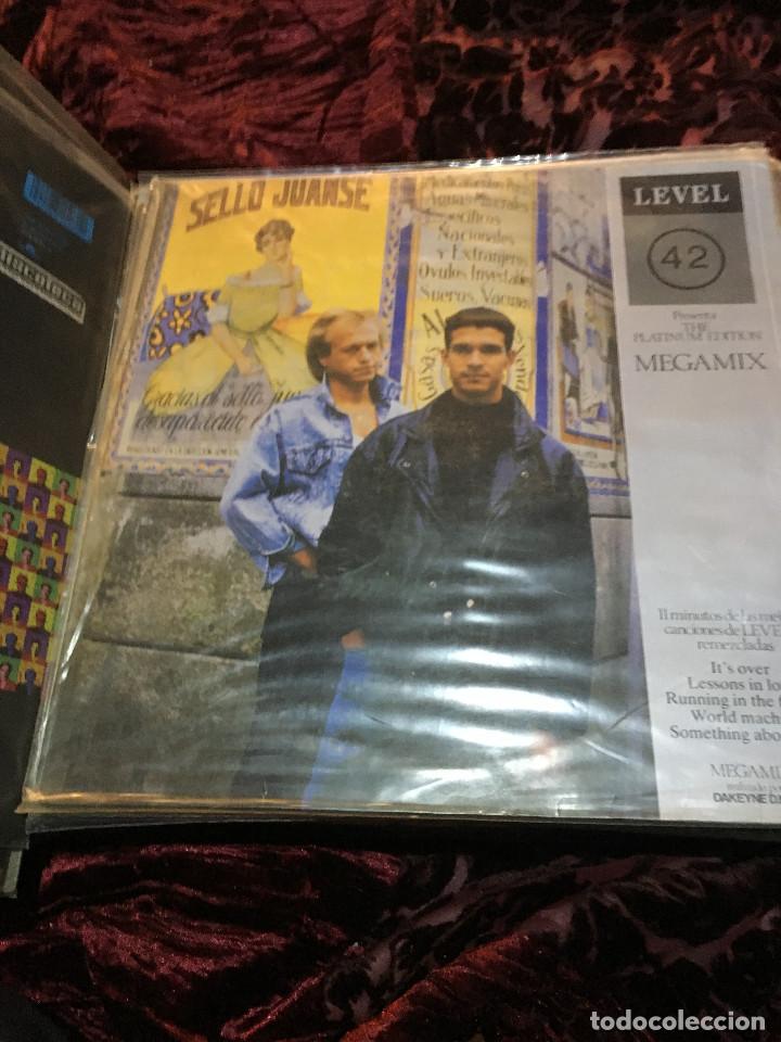 Discos de vinilo: LEVEL 42 - THE PLATINUM EDITION MEGAMIX - Foto 1