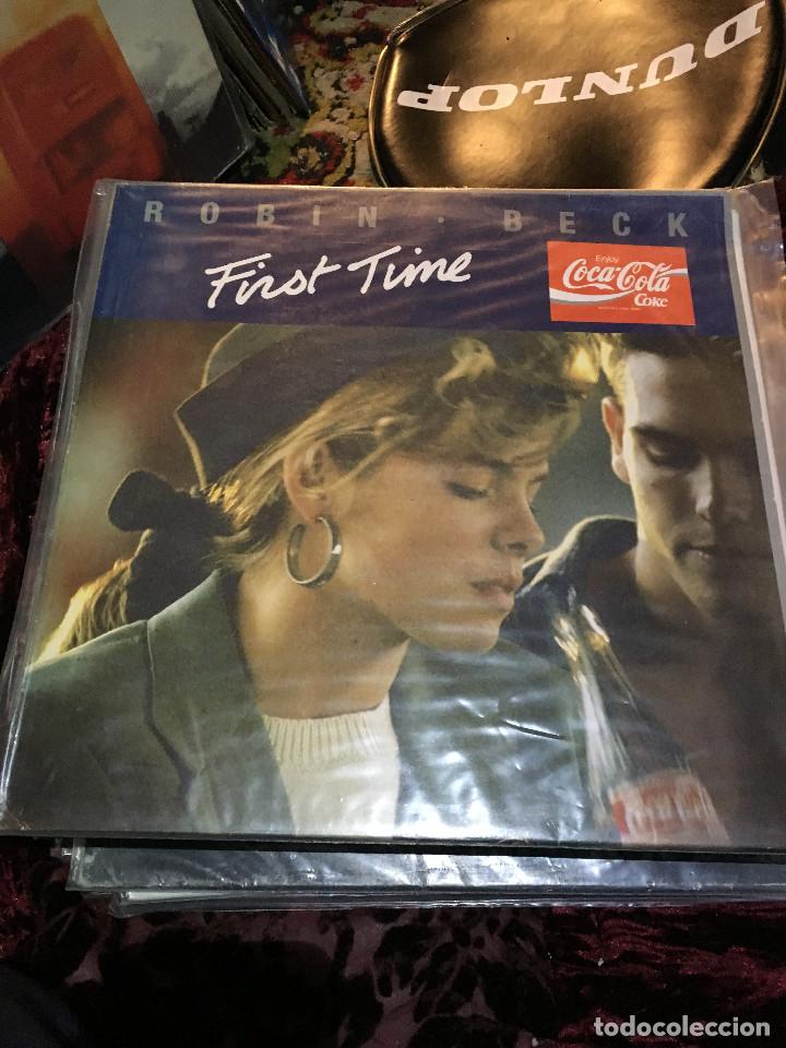 Discos de vinilo: ROBIN BECK FIRST TIME COCA COLA - Foto 1