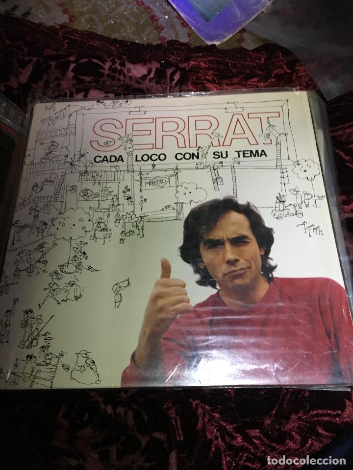 Discos de vinilo: JOAN MANEL SERRAT CADA LOCO CON SU TEMA - Foto 1
