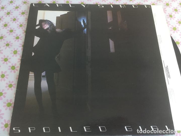 Discos de vinilo: LP CARLY SIMON-SPOILED GIRL - Foto 1