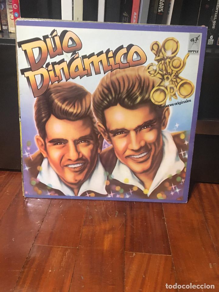 Discos de vinilo: D&Uacute;O DIN&Aacute;MICO - 20 EXITOS DE ORO LP - Foto 1