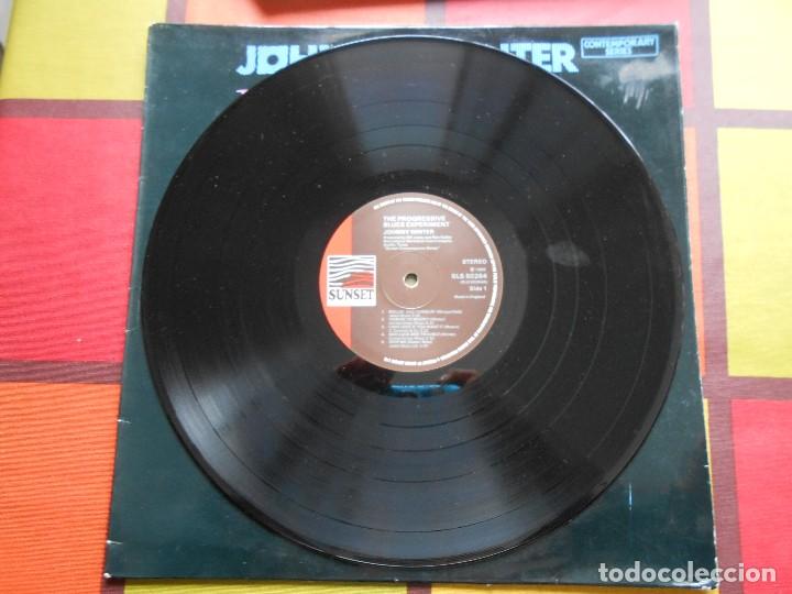 Discos de vinilo: DISCO DE  JOHNNY WINTER - THE PROGRESSIVE BLUES EXPERIMENT . - Foto 3