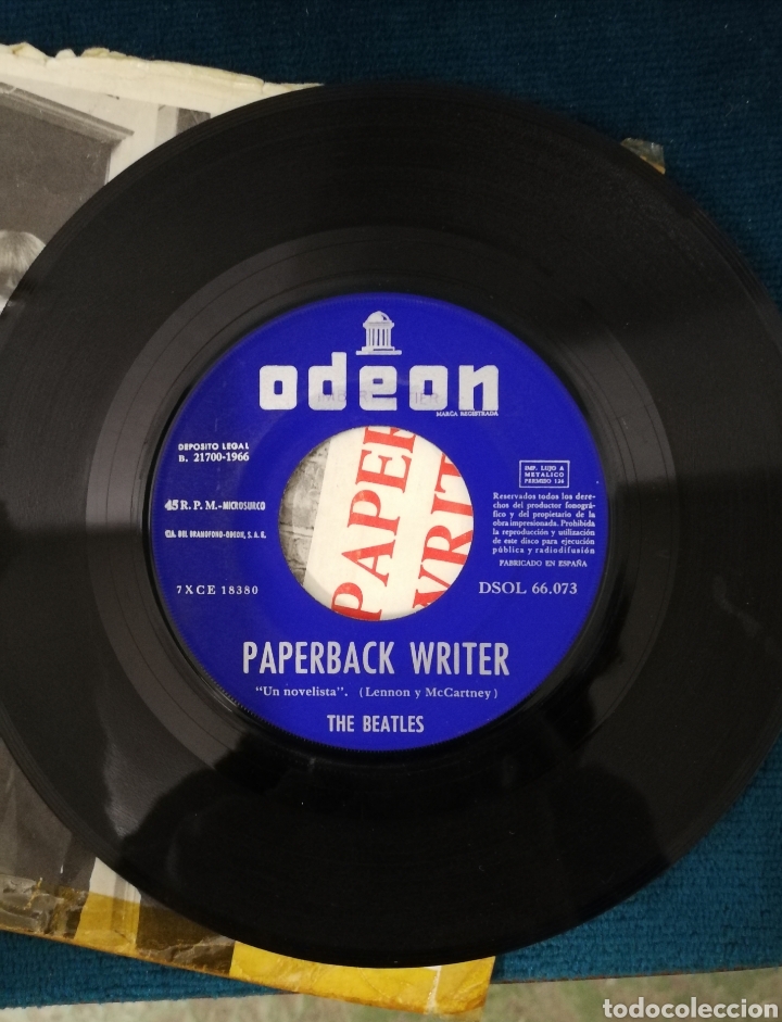 Discos de vinilo: The Beatles Paperback Writer - Foto 3