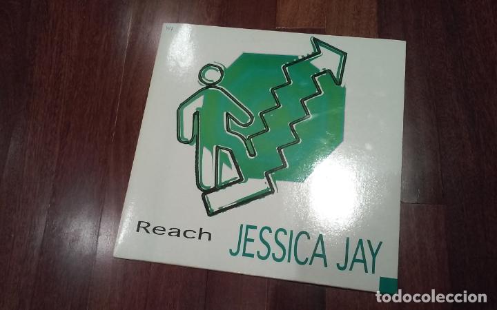 Discos de vinilo: Jessica jay-reach.maxi espa&ntilde;a - Foto 1