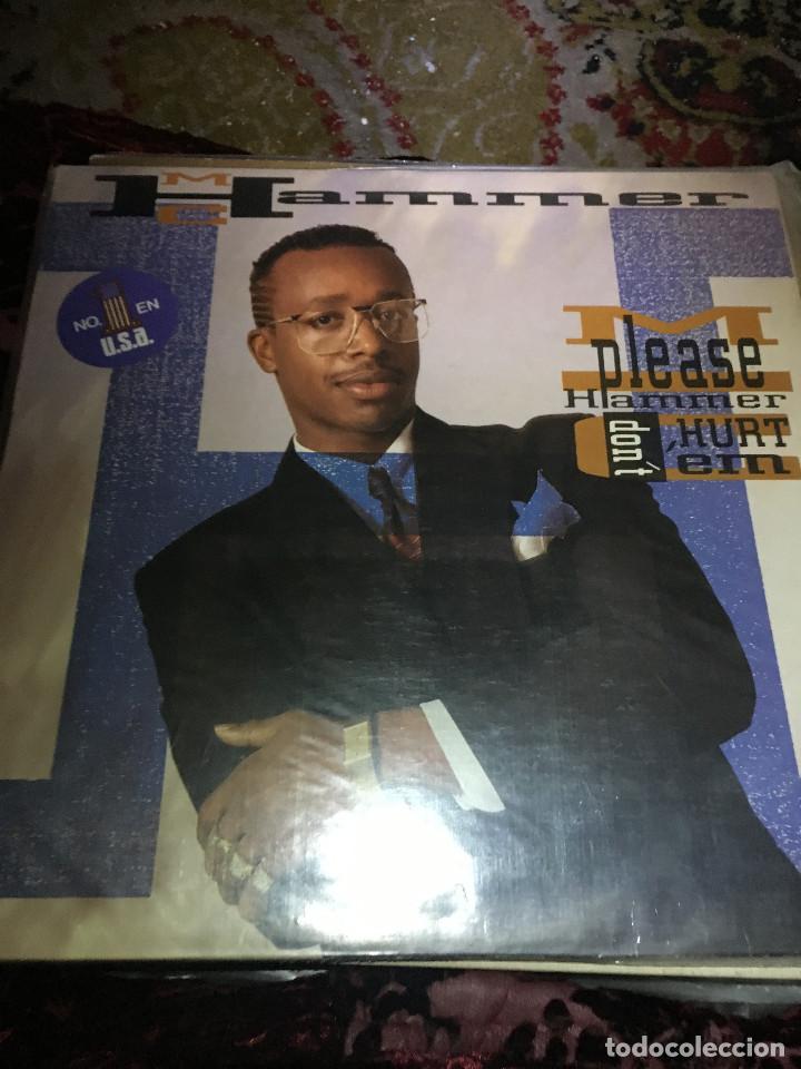 Discos de vinilo: MC HAMMER-PLEASE HAMMER DONT HURT lp - Foto 1