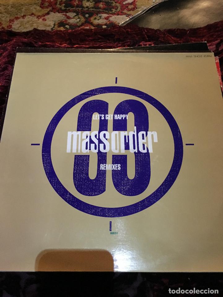 Discos de vinilo: MASS ORDER - LET&acute;S GET HAPPY maxi - Foto 1