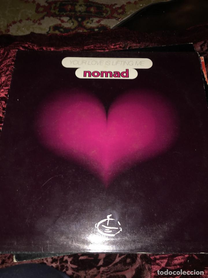 Discos de vinilo: NOMAD - YOUR LOVE IS LIFTING ME - MAXISINGLE - Foto 1