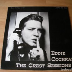 Discos de vinilo: EDDIE COCHRAN CREST SESSIONS LP ROCKABILLY. Lote 115734535