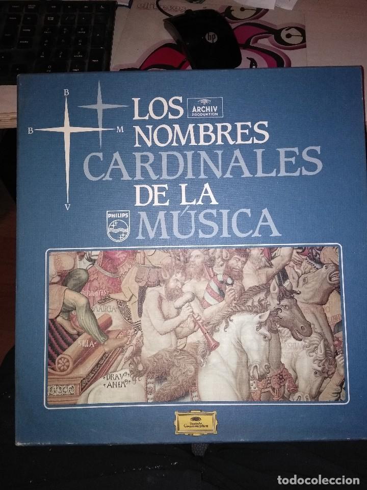 LOS NOMBRES CARDINALES DE LA MÚSICA - VOL. 6 - MOZART: CONCIERTOS VIENTO, BACH: ORATORIO NAVIDAD (Música - Discos - LP Vinilo - Clásica, Ópera, Zarzuela y Marchas)