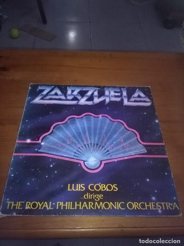 ZARZUELA. LUIS COBOS DIRIGE. THE ROYAL PHILHARMONIC ORCHESTRA. B17V (Música - Discos - LP Vinilo - Clásica, Ópera, Zarzuela y Marchas)