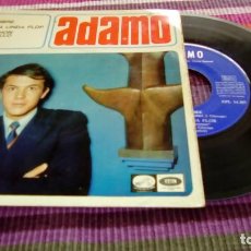 Discos de vinilo: ADAMO - TU NOMBRE / ERA UNA LINDA FLOR / UN MECHON DE CABELLO...EP LA VOZ DE SU AMO DE 1966. Lote 116102191