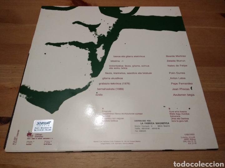 Discos de vinilo: Oskorri - Gabriel Arestiren Oroimenez - - Foto 2
