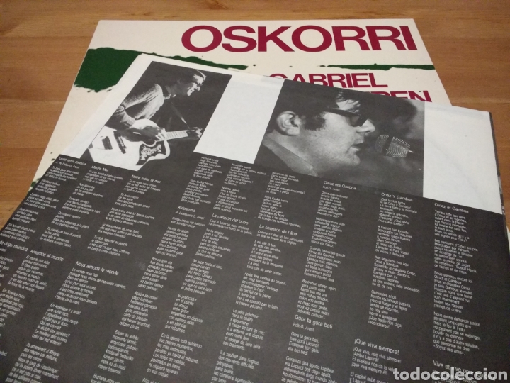 Discos de vinilo: Oskorri - Gabriel Arestiren Oroimenez - - Foto 4