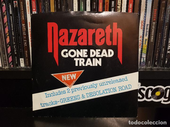 Discos de vinilo: NAZARETH - GONE DEAD TRAIN - Foto 1