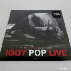 Discos de vinilo: IGGY POP - LIVE THE RITZ NEW YORK CITY 1986 - 2 LP 180 GR - 2015 EU THE STOGGES - NUEVO PRECINTADO
