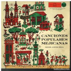 Discos de vinilo: MIGUEL ACEVES MEJIA - CANCIONES POPULARES MEJICANAS - DOBLE EP - PORTADA DOBLE