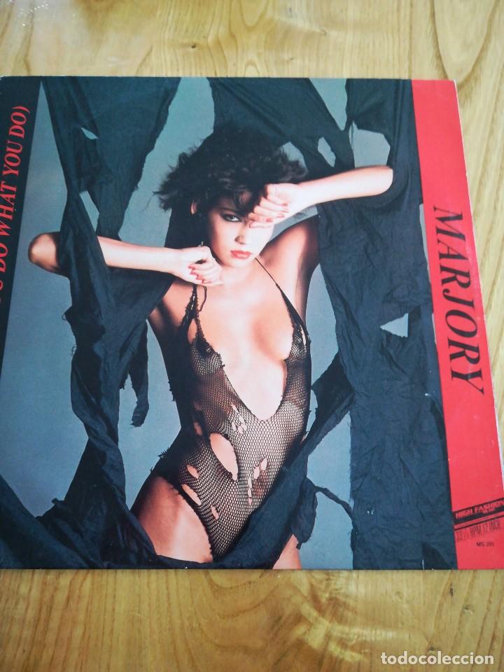 Discos de vinilo: Vinilo Marjory. Stop when you do what you do - Foto 1