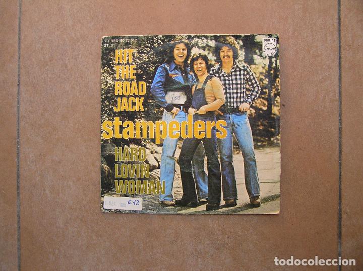 Disques de vinyle: M&aacute;s im&aacute;genes  The Stampeders &lrm;&ndash; Hit The Road Jack / Hard Lovin Woman - Philips &lrm; 1975 - SINGLE - P