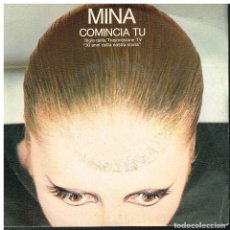 Discos de vinilo: MINA - COMINCIA TU / LA NAVE - SINGLE - ED. ITALIA. Lote 116268607