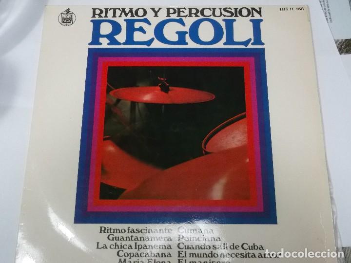 Discos de vinilo: REGOLI-RITMO Y PERCUSION-ORIGINAL ESPA&Ntilde;OL 1968 - Foto 1