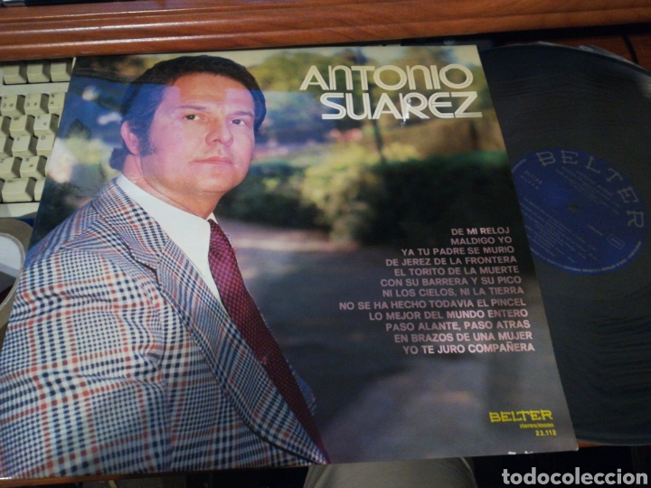 Discos de vinilo: Antonio Su&aacute;rez lp 1975.a estrenar - Foto 1