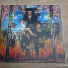 Discos de vinilo: STEVE VAI. PASSION AND WARFARE, FOOD FOR THOUGHT, 1990, MADE IN UK,. Lote 116328663