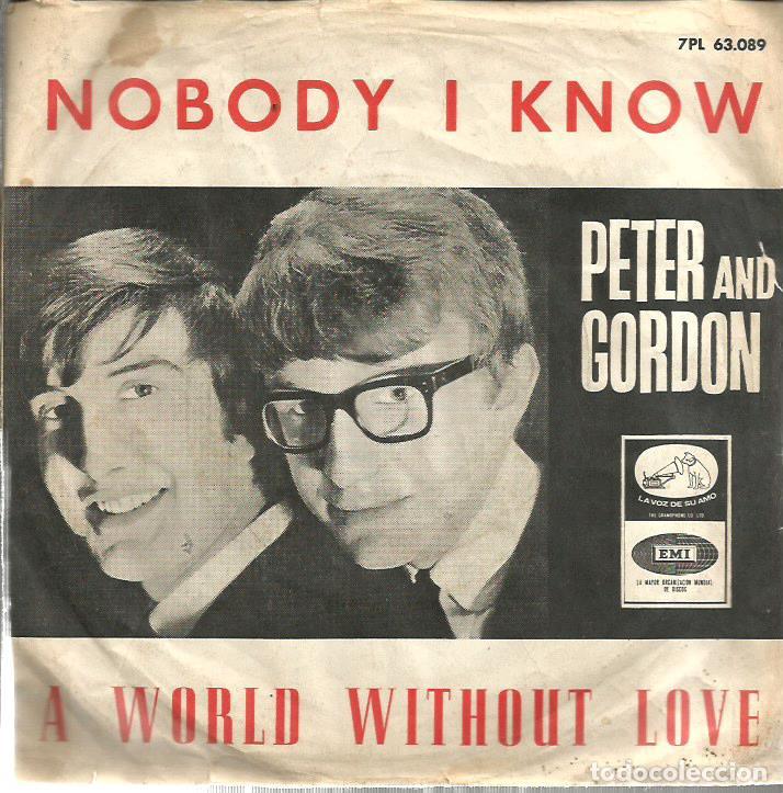 I know рингтон. Peter Gordon a World without Love обложка альбома. A World without Love Peter and Gordon Ноты.