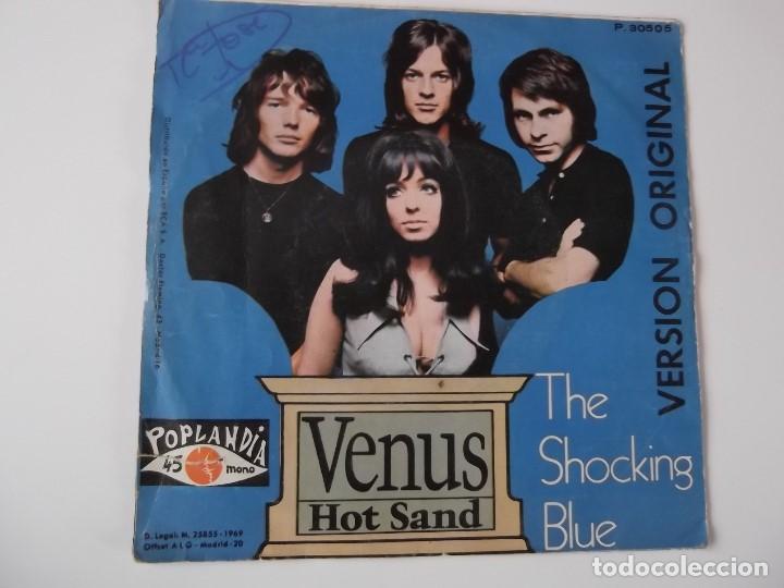 Discos de vinilo: THE SHOCKING BLUE - Venus / Hot sand - Foto 2